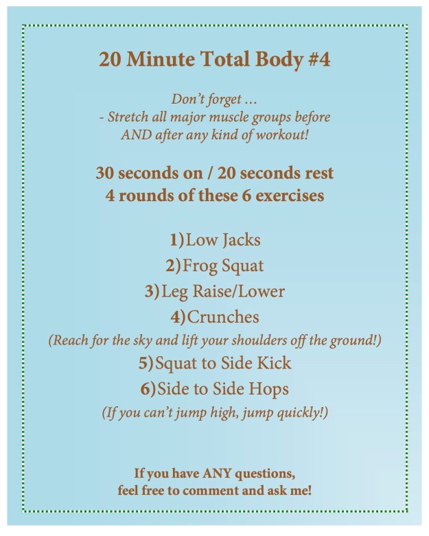 20 minute total body 4